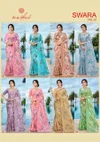 Swara Vol 1 By Kashvi Georgette With Embroidery Lace Saree

